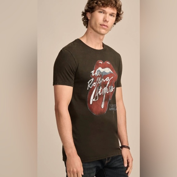 Rolling Stones Graphic T-Shirt - Black - Picture 2 of 9